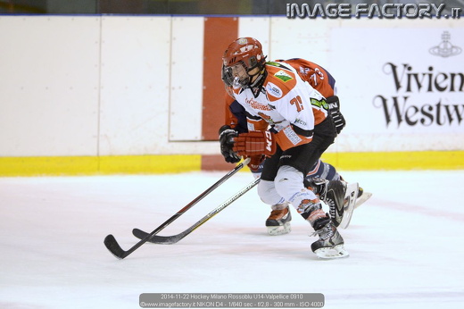 2014-11-22 Hockey Milano Rossoblu U14-Valpellice 0910